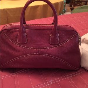Red authentic Antonio Melani handbag
